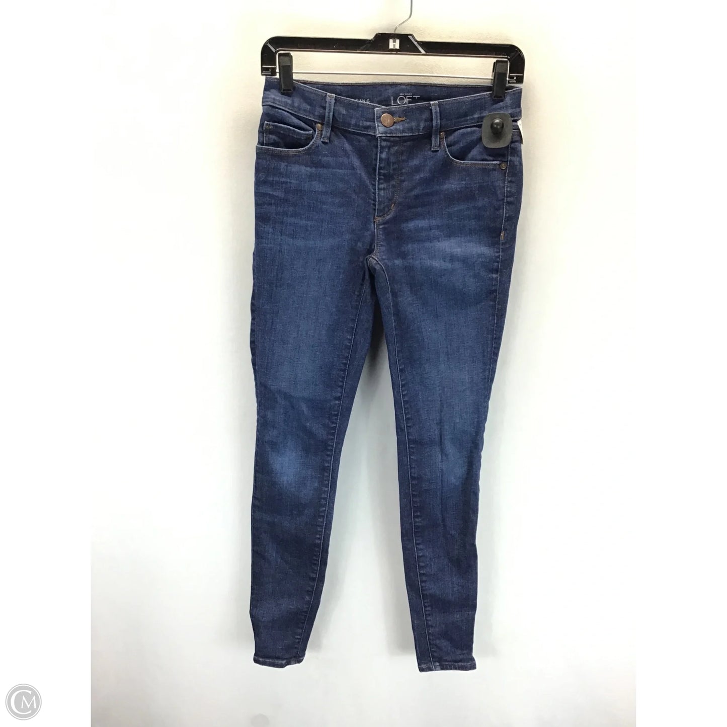 Jeans Skinny By Loft In Blue, Size: 2