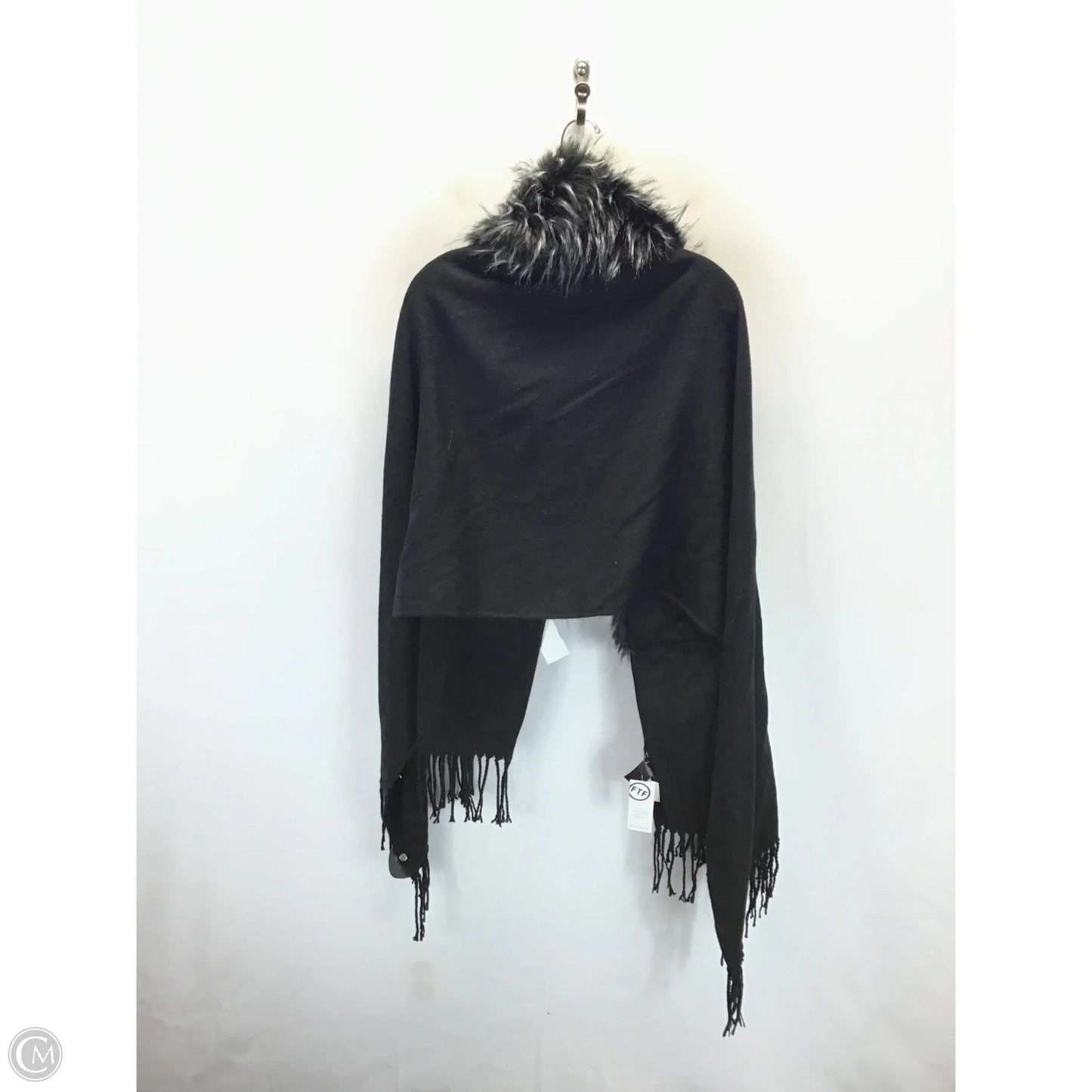 Poncho By Fashion To Figure In Black, Size: Osfm