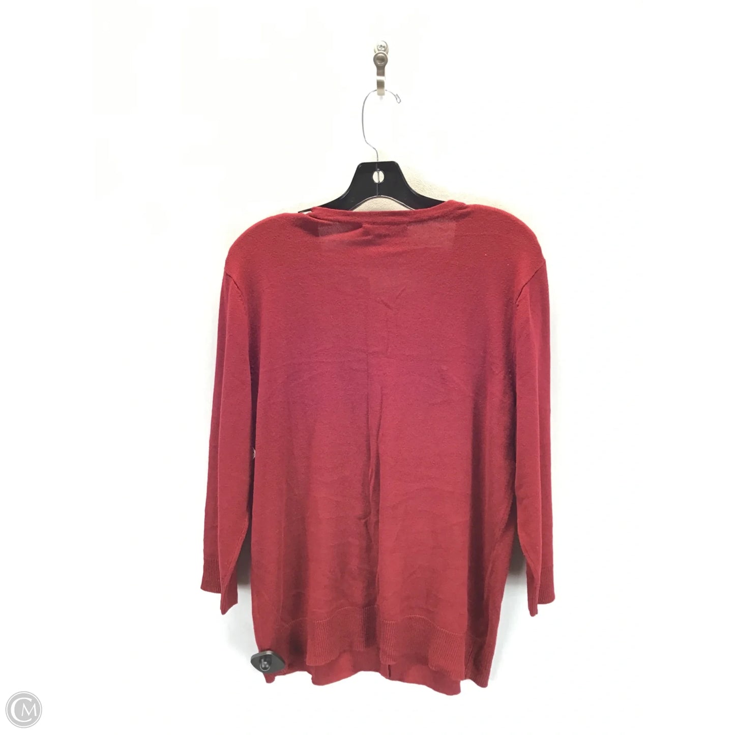 Cardigan By New York And Co In Red, Size: Xl