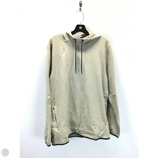 Sweatshirt Hoodie By Members Mark In Tan, Size: L