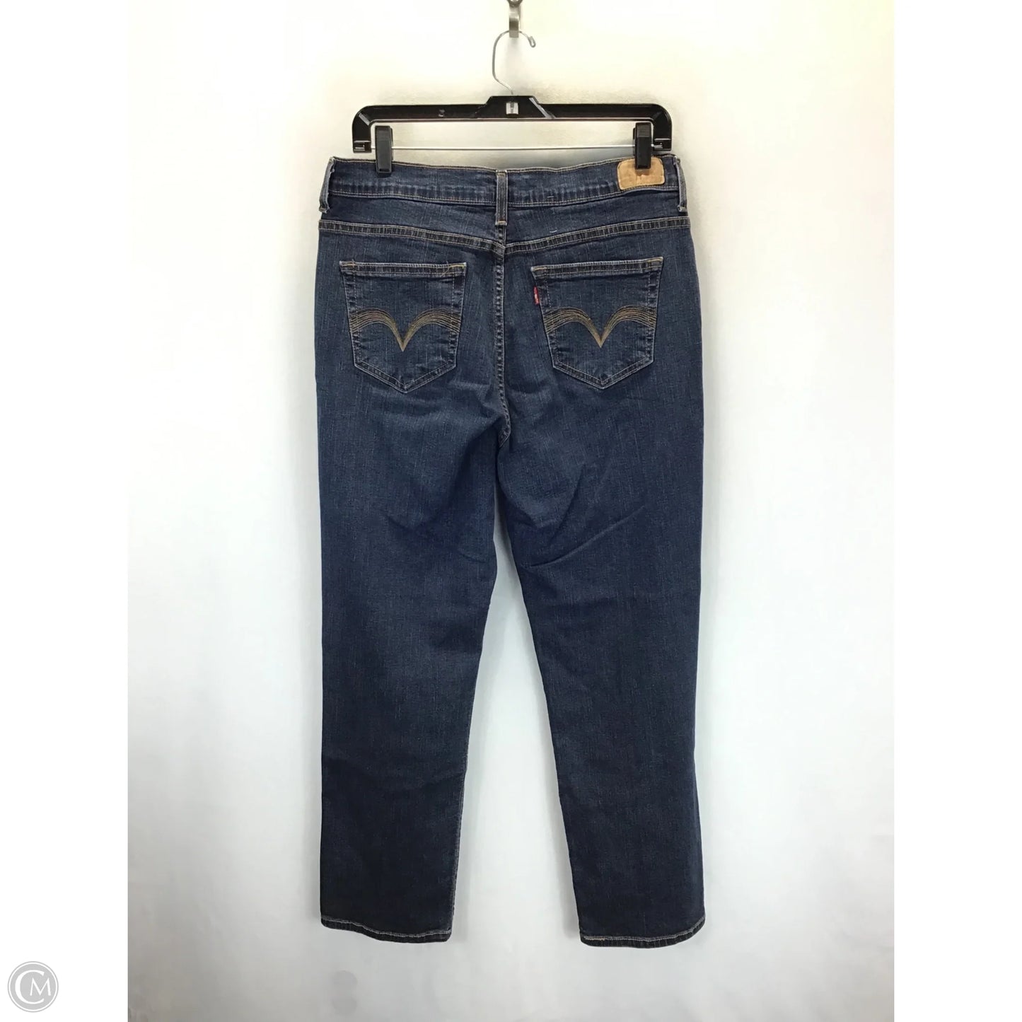 Jeans Straight By Levis In Blue, Size: 16