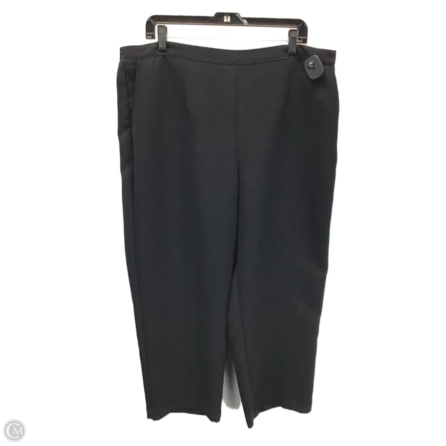 Pants Dress By Alfred Dunner In Black, Size: 18