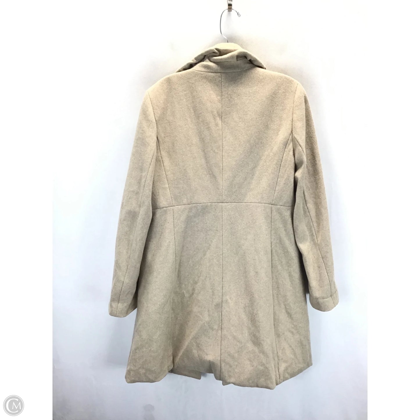 Coat Peacoat By J. Crew In Tan, Size: 12