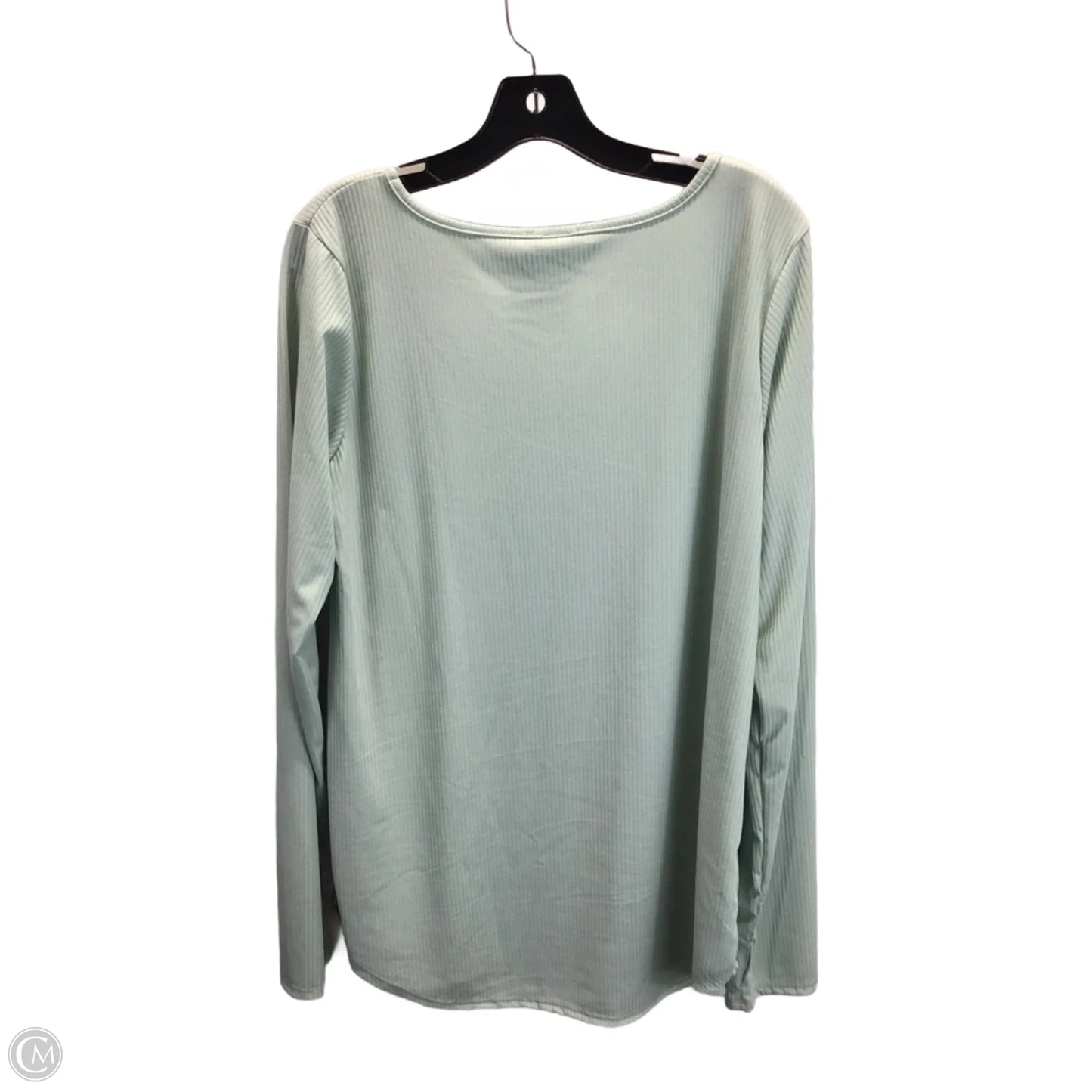 Top Long Sleeve By Heimish Usa In Green, Size: 1x