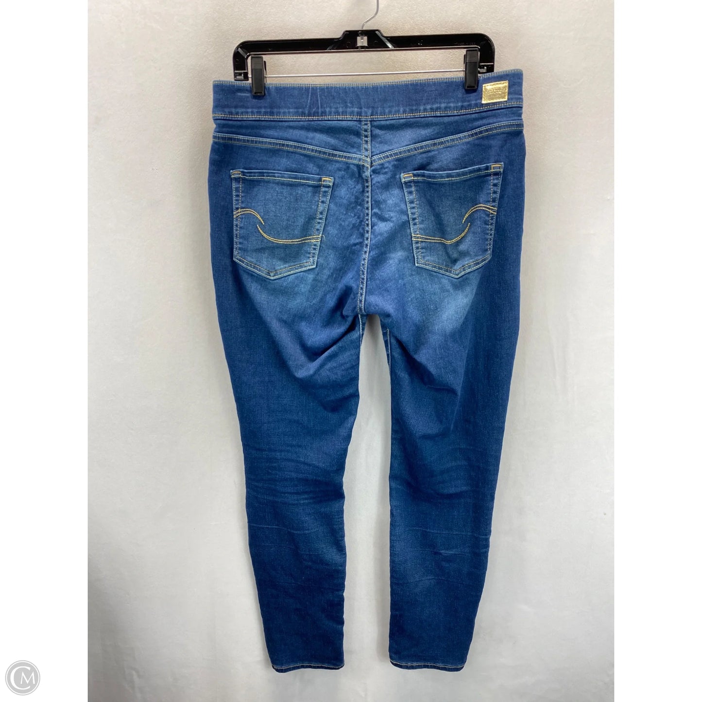 Jeans Straight By Levis In Blue, Size: 12