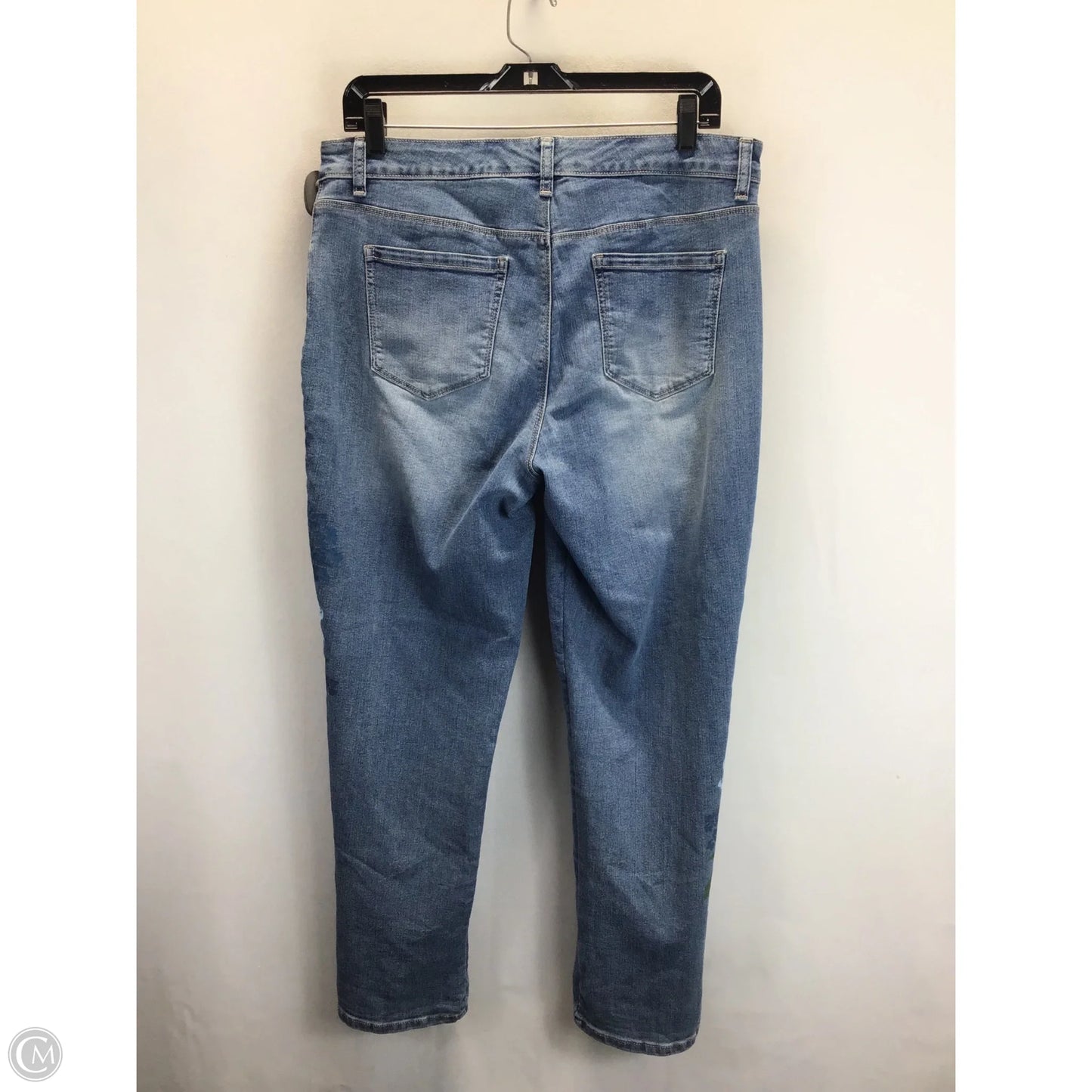 Jeans Straight By Style And Company In Blue, Size: 12