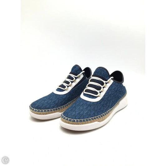 Shoes Designer By Michael Kors In Blue, Size: 8.5