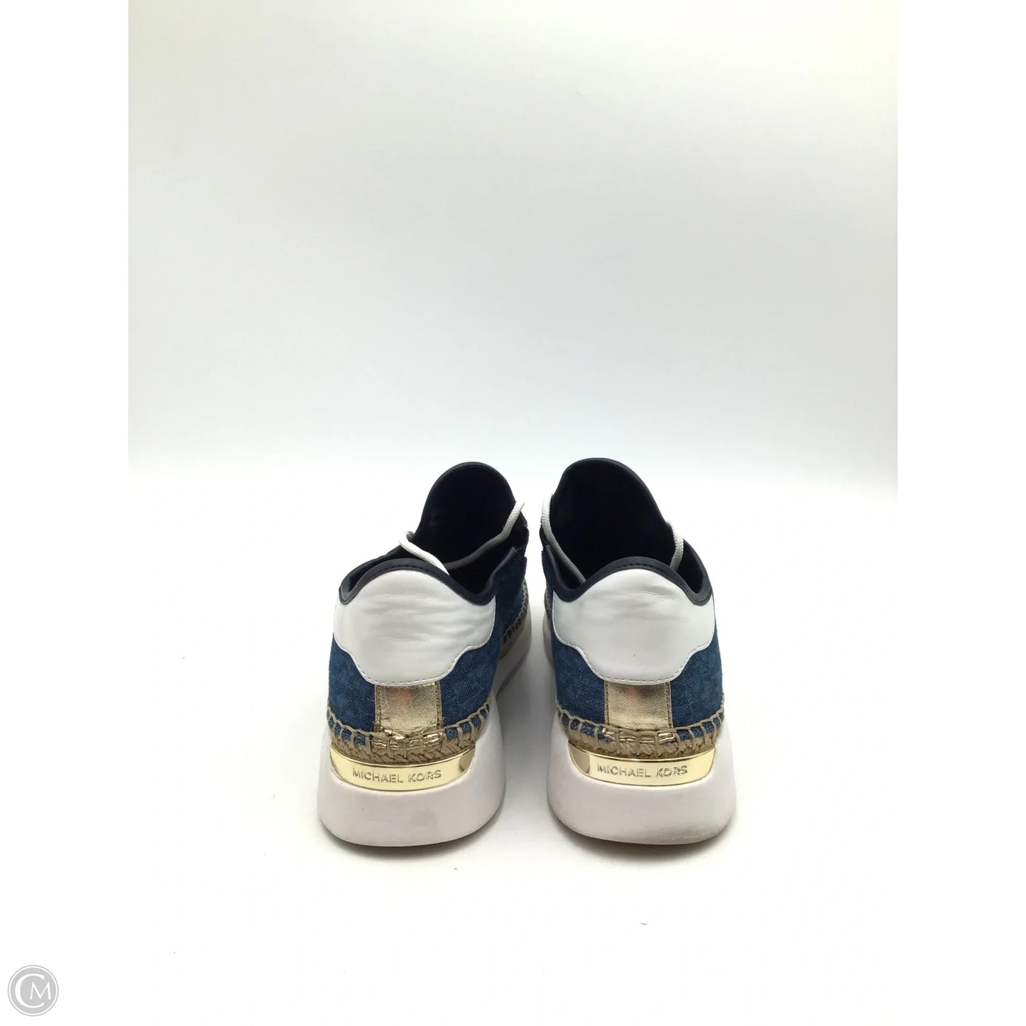 Shoes Designer By Michael Kors In Blue, Size: 8.5