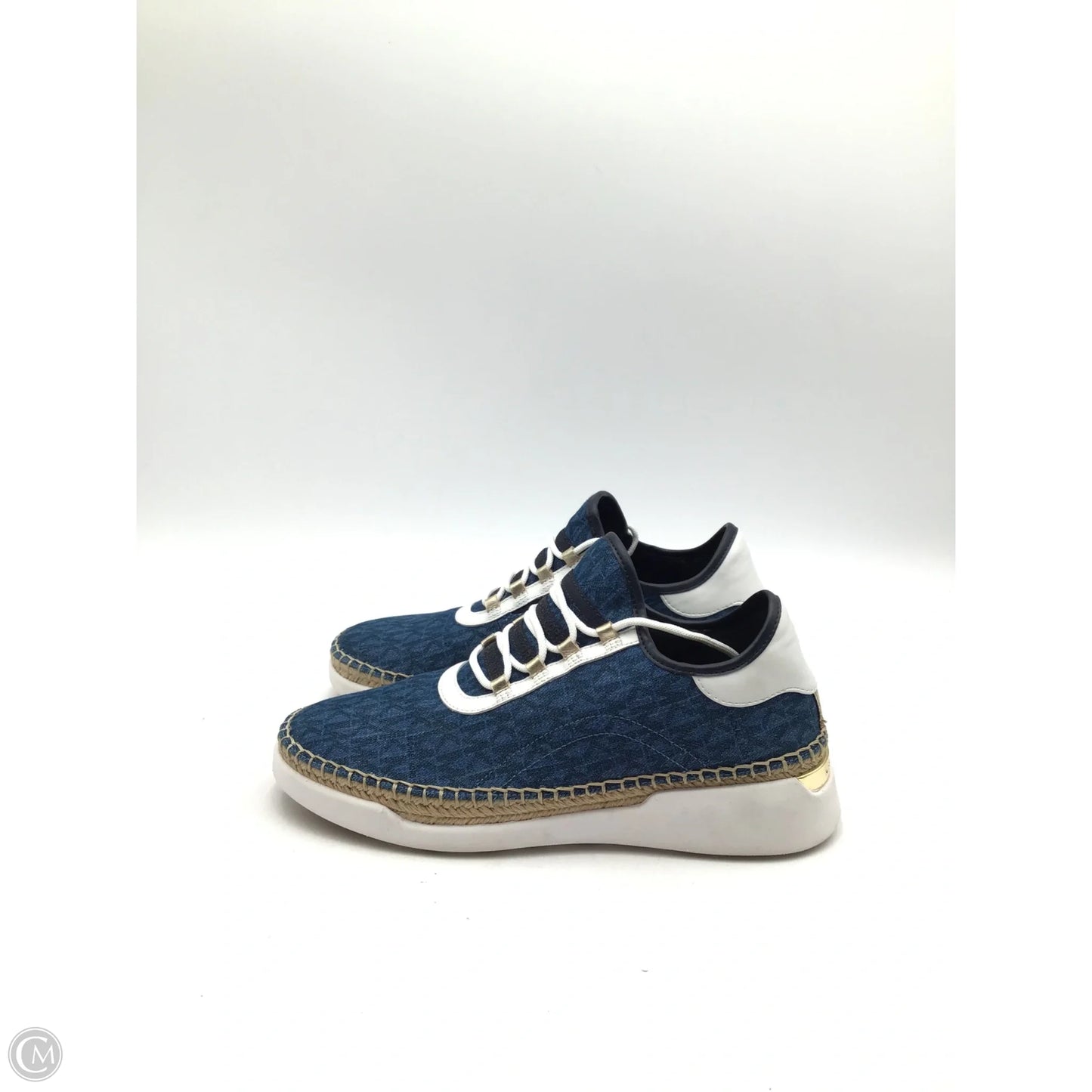 Shoes Designer By Michael Kors In Blue, Size: 8.5