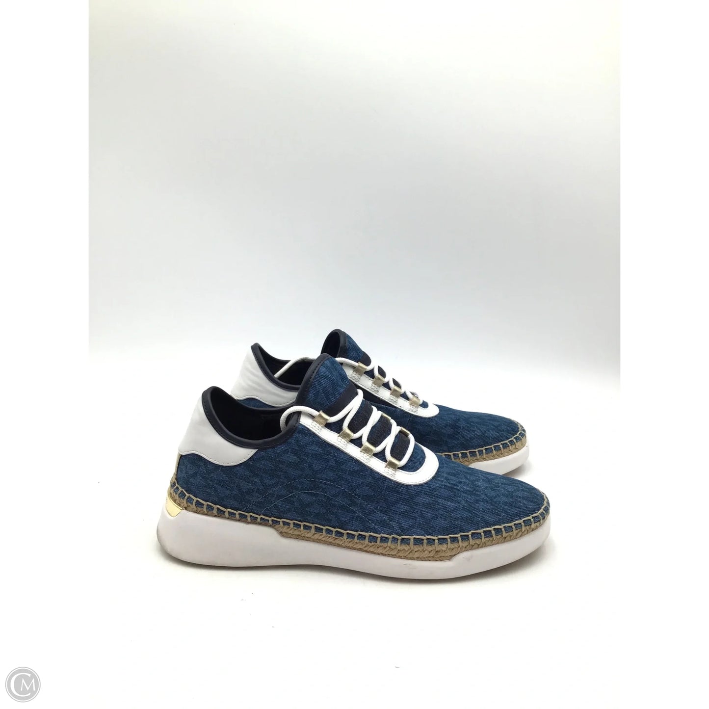 Shoes Designer By Michael Kors In Blue, Size: 8.5