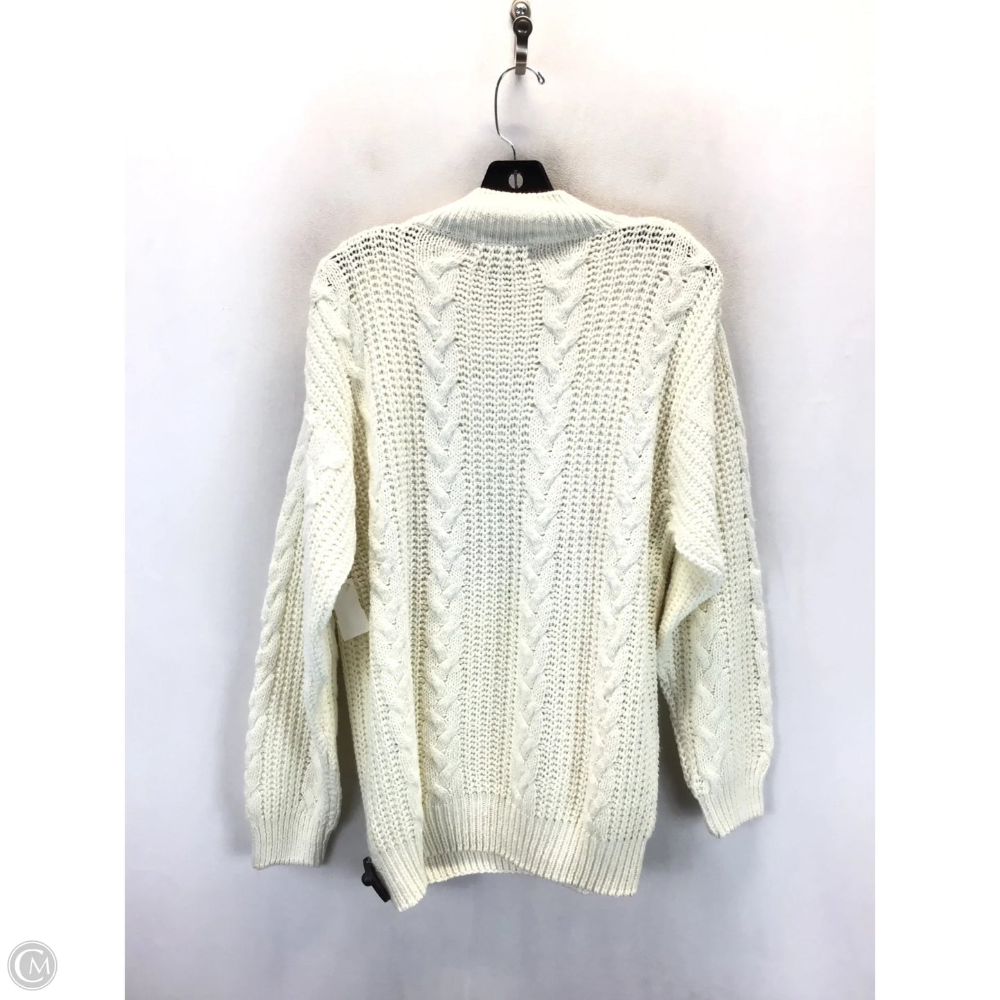 Sweater By Casual Corner In Cream, Size: M