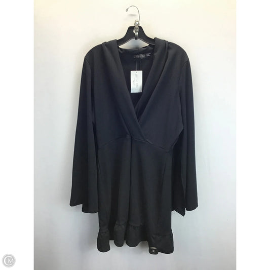 Dress Casual Midi By Clothes Mentor In Black, Size: 14
