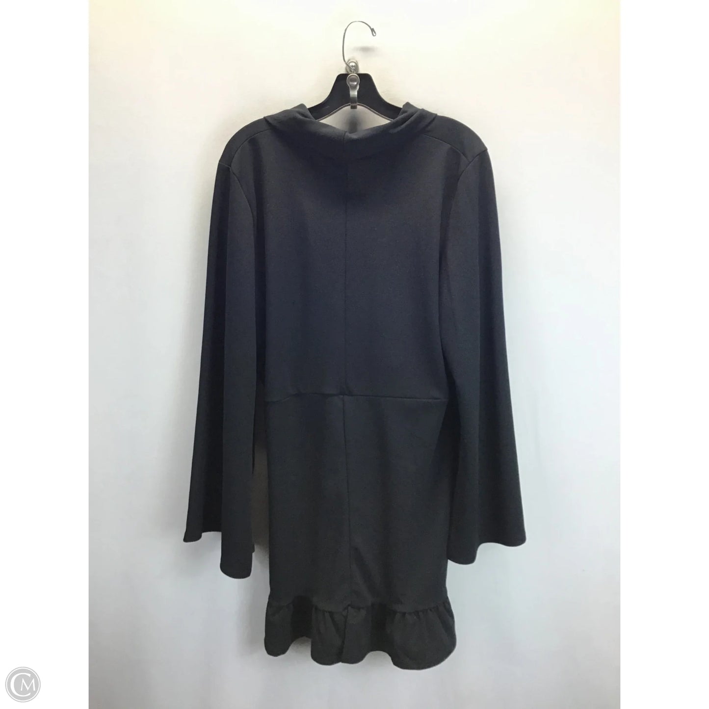 Dress Casual Midi By Clothes Mentor In Black, Size: 14