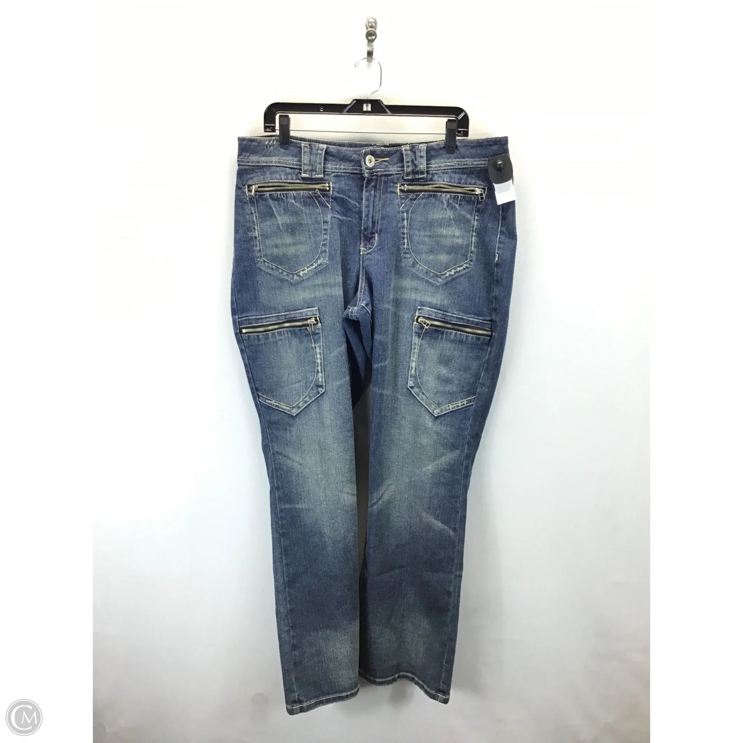 Jeans Boot Cut By Clothes Mentor In Blue, Size: 16