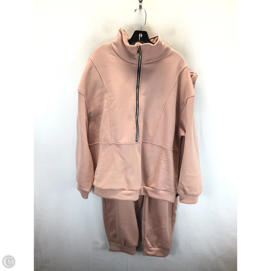 Athletic Pants 2pc By Clothes Mentor In Mauve, Size: 4