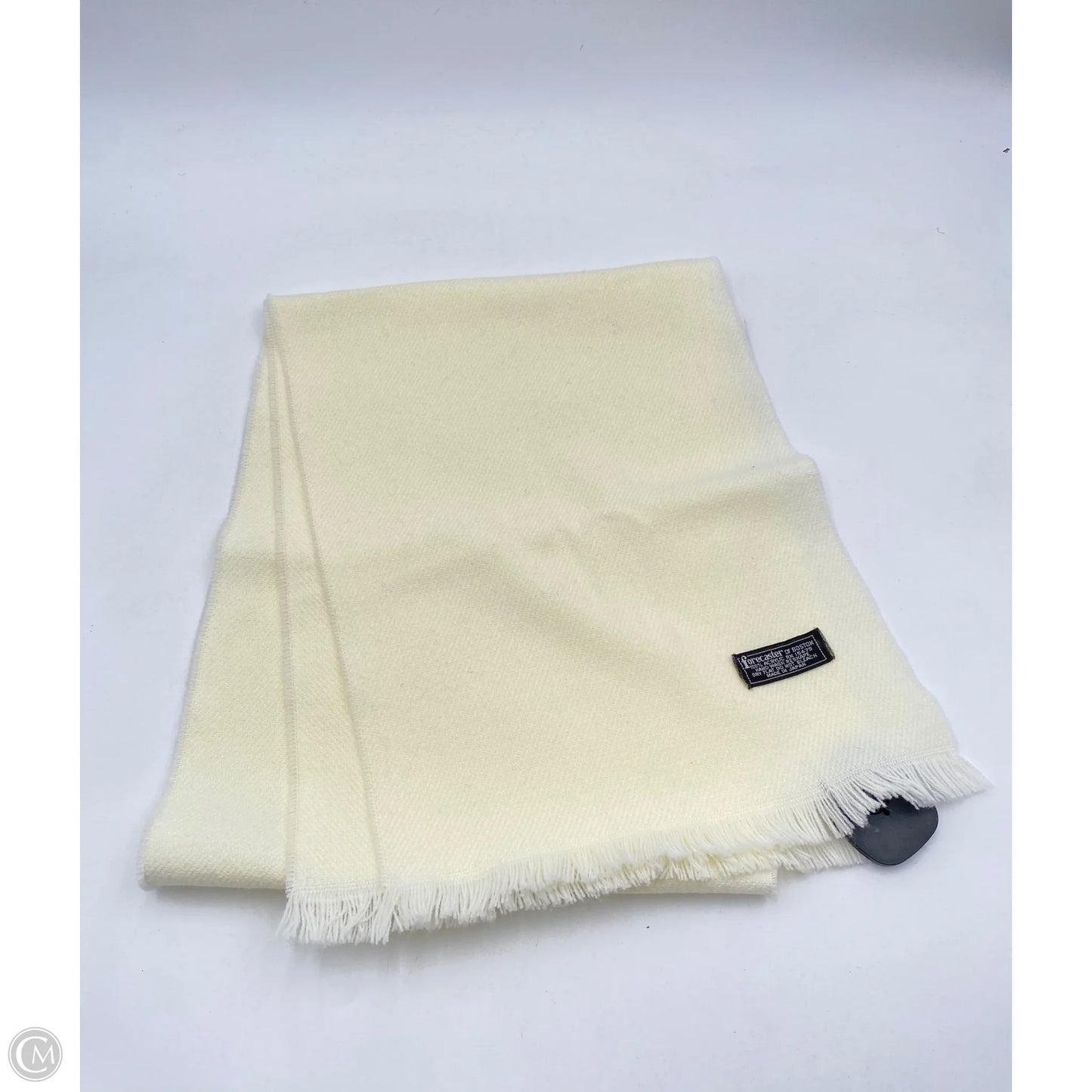 Scarf Winter By Clothes Mentor In Cream