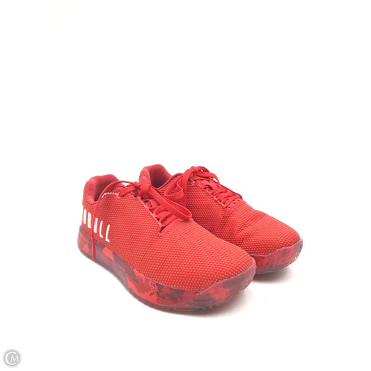 Shoes Athletic By Nobull In Red, Size: 7.5
