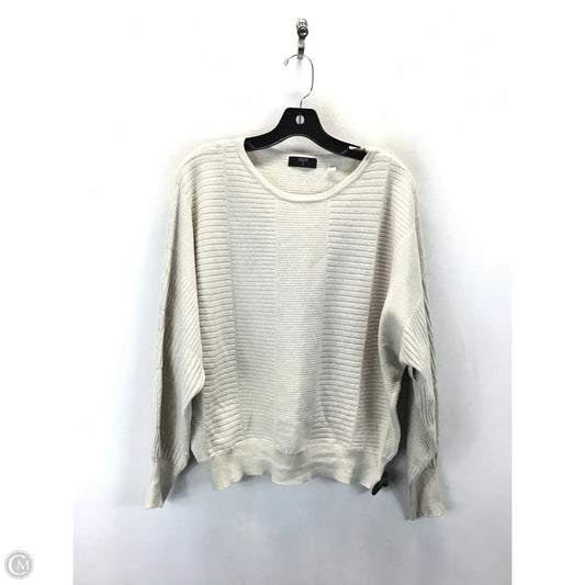 Sweater By Tahari In Beige, Size: Xl