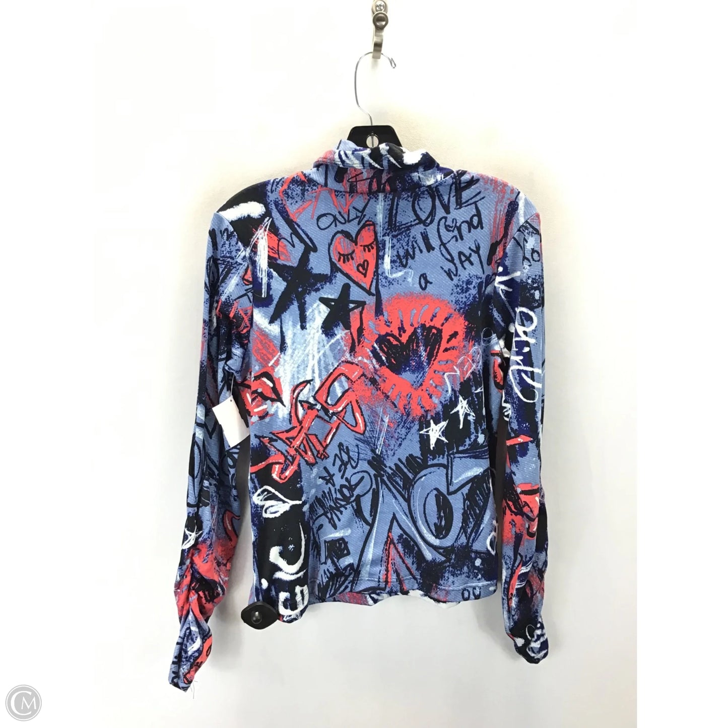 Top Long Sleeve By Love In Multi-colored, Size: Xl