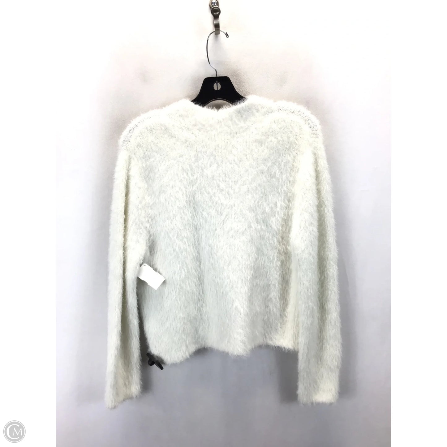 Cardigan By H&m In White, Size: Xs