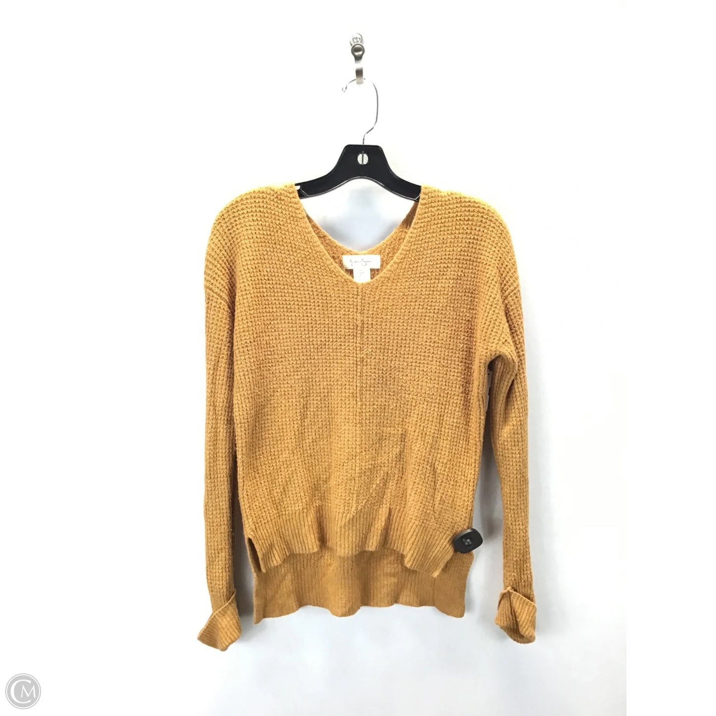 Sweater By Jessica Simpson In Gold, Size: S