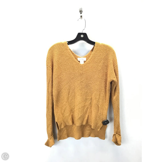 Sweater By Jessica Simpson In Gold, Size: S