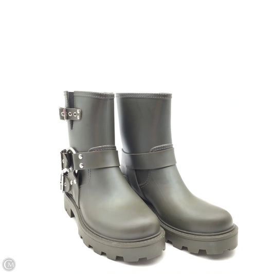 Boots Rain By Jeffrey Campbell In Green, Size: 10