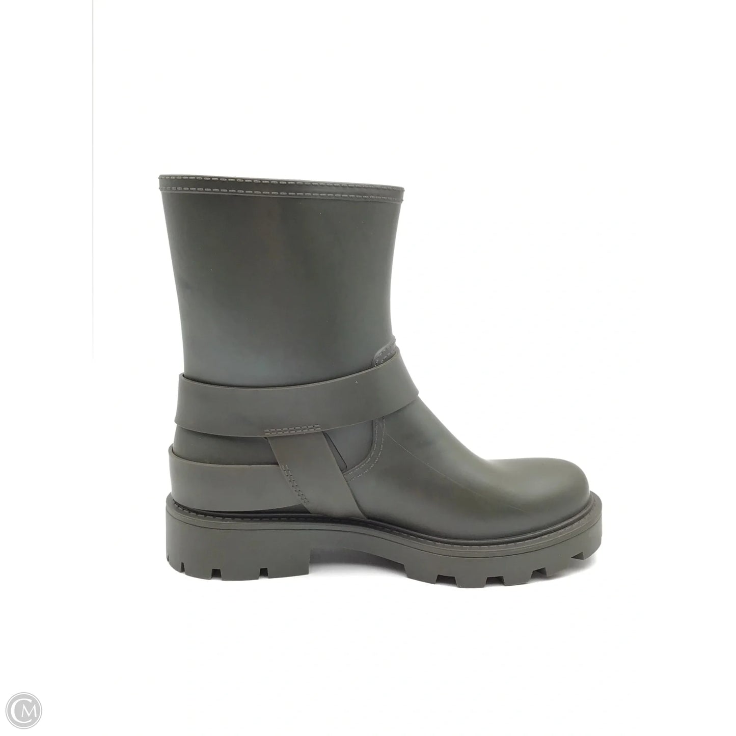 Boots Rain By Jeffrey Campbell In Green, Size: 10