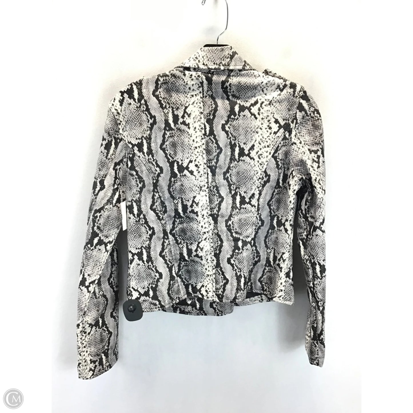 Jacket Other By Charlotte Russe In Snakeskin Print, Size: S
