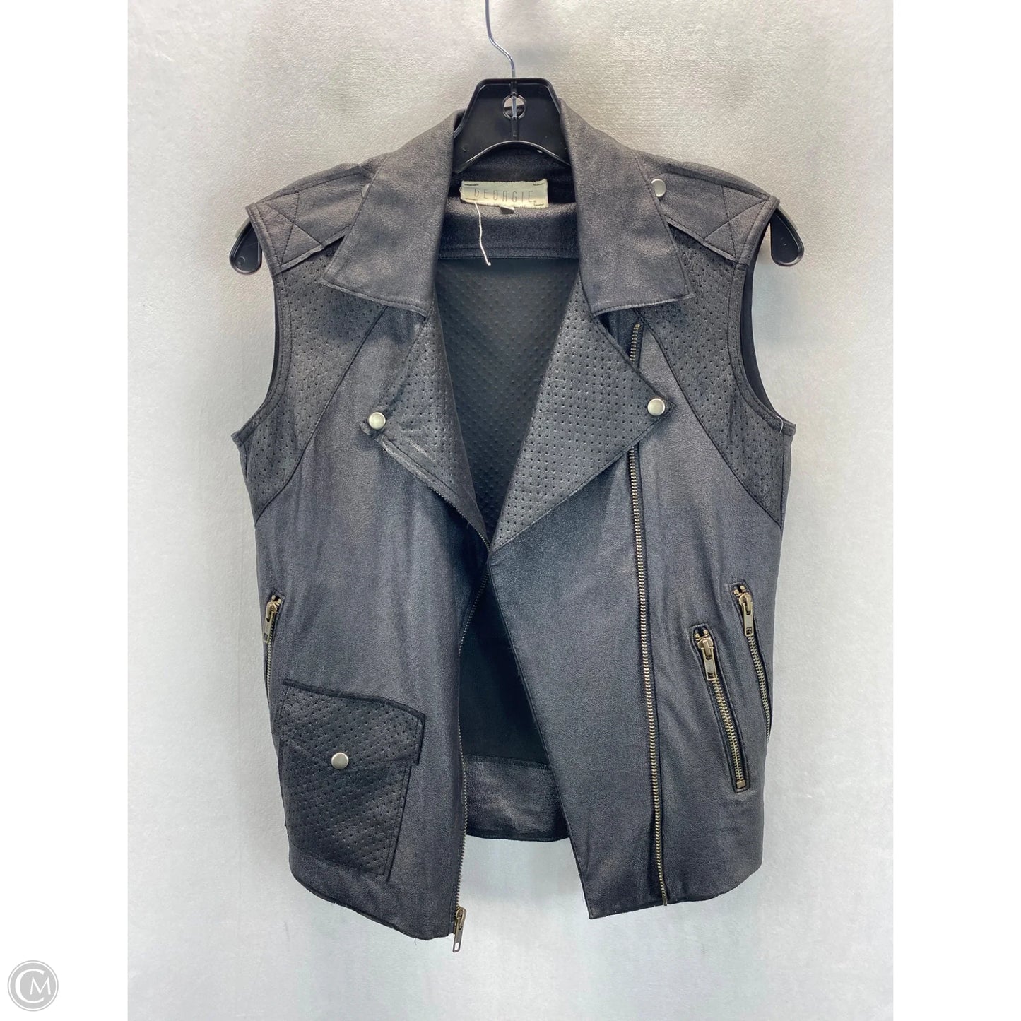 Vest Other By Clothes Mentor In Black, Size: Xs