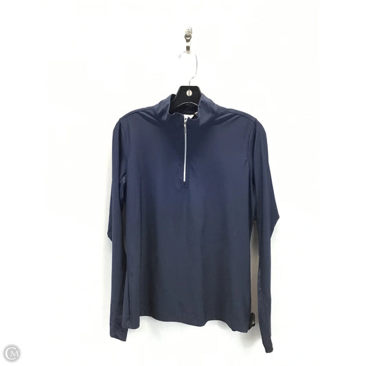 Athletic Jacket By Clothes Mentor In Blue, Size: M