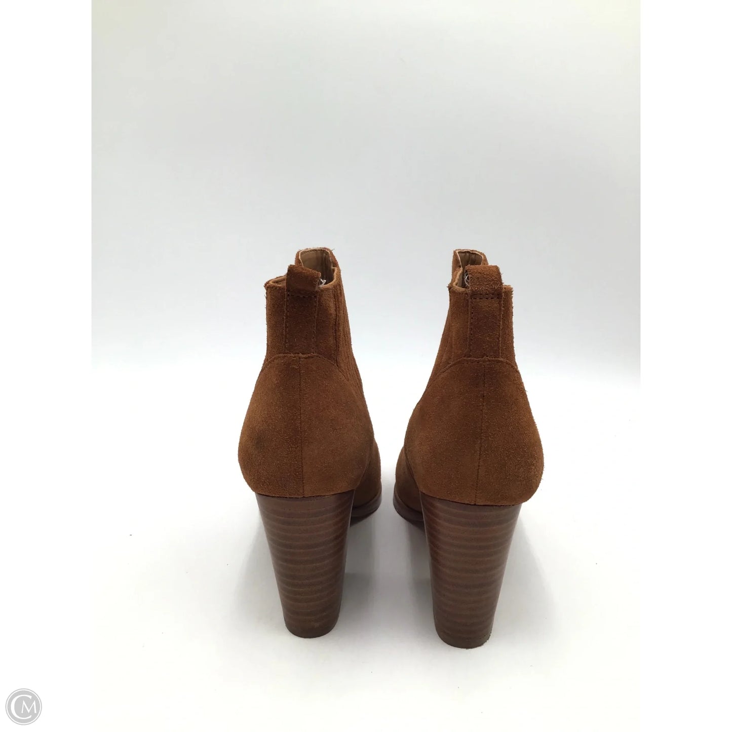 Boots Ankle Flats By Marc Fisher In Brown, Size: 8