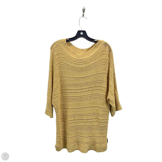 Sweater By Clothes Mentor In Tan, Size: Xl