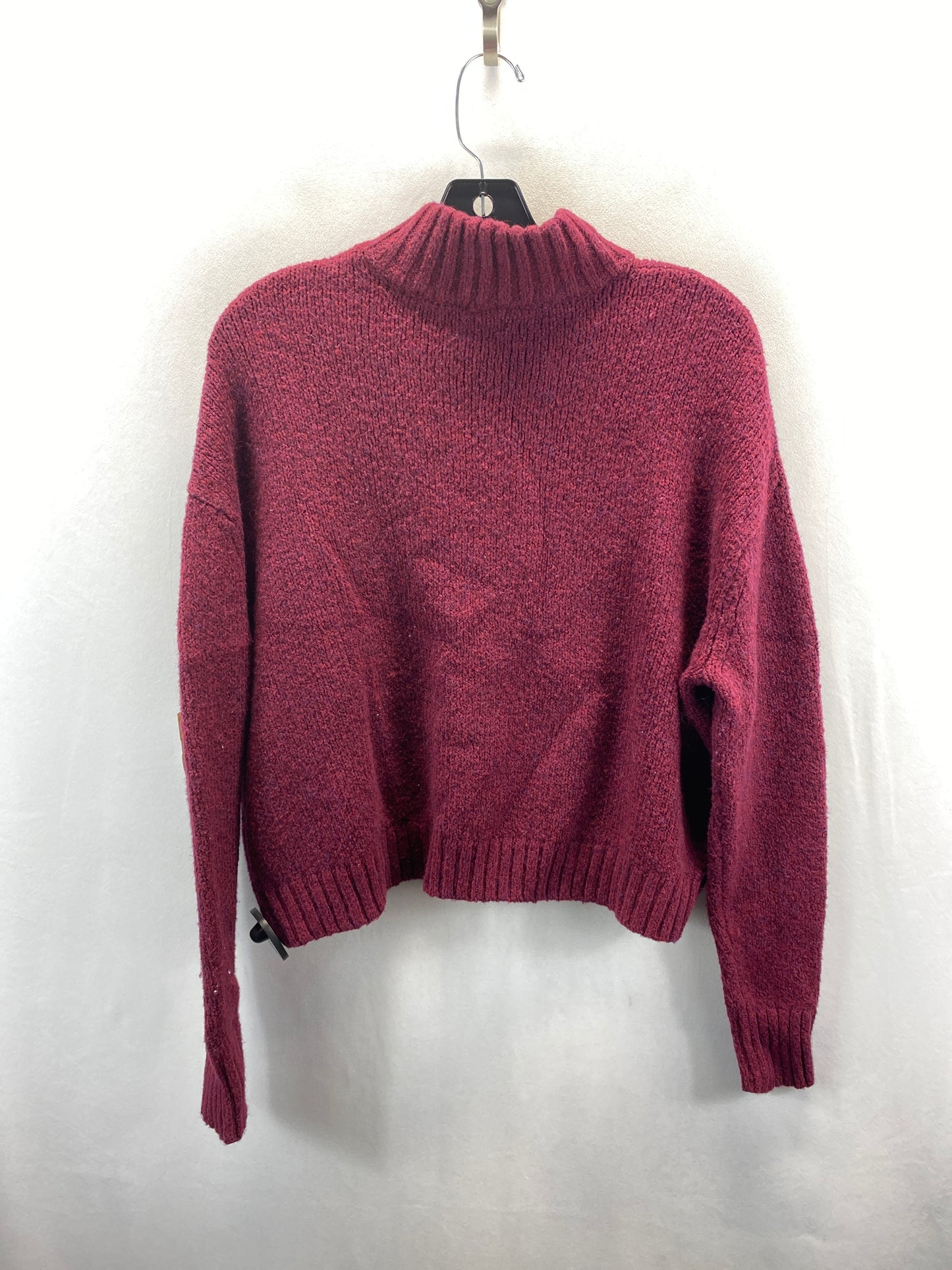 Sweater By American Eagle In Wine, Size: L