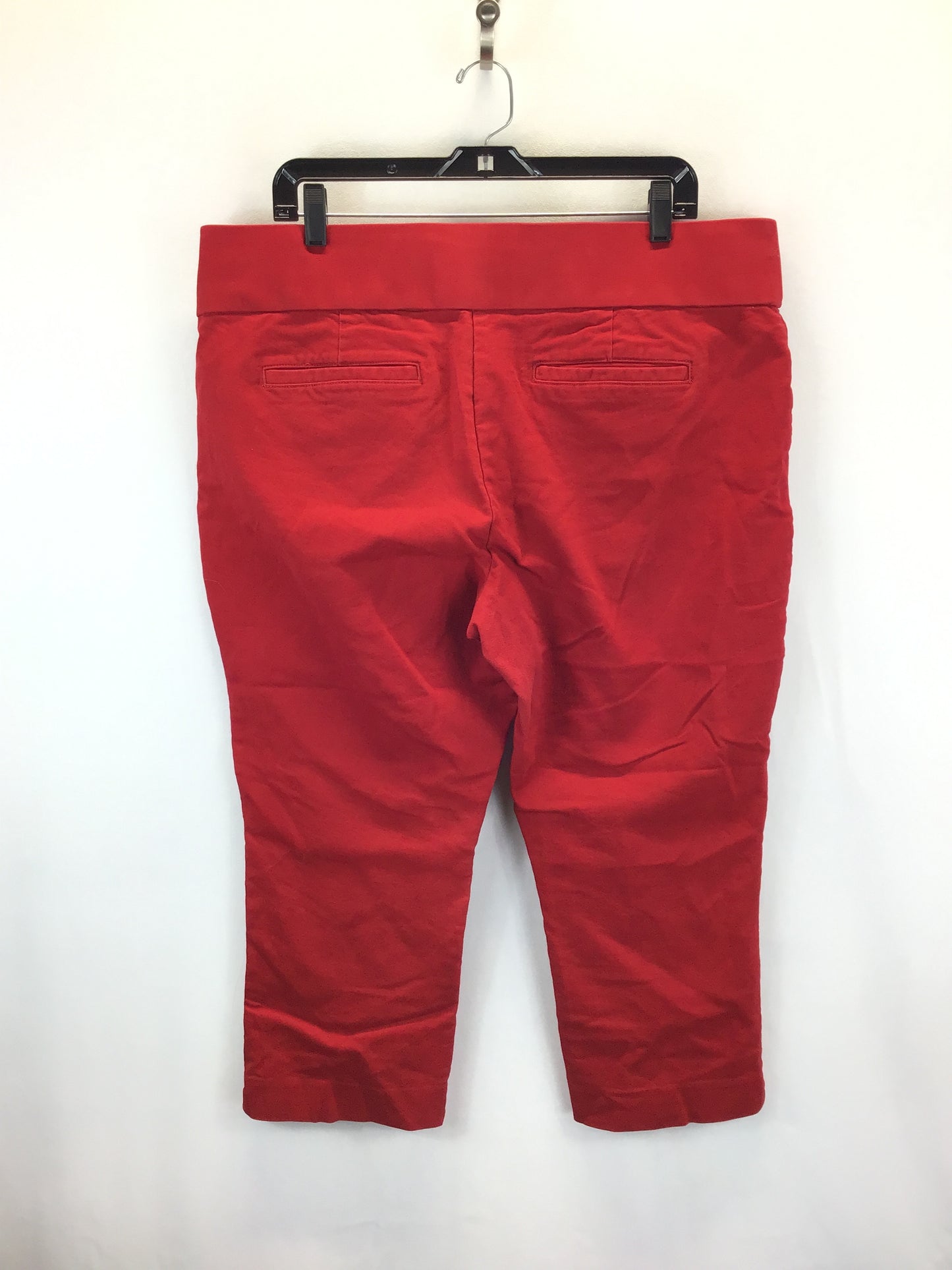 Capris By St Johns Bay In Red, Size: 18