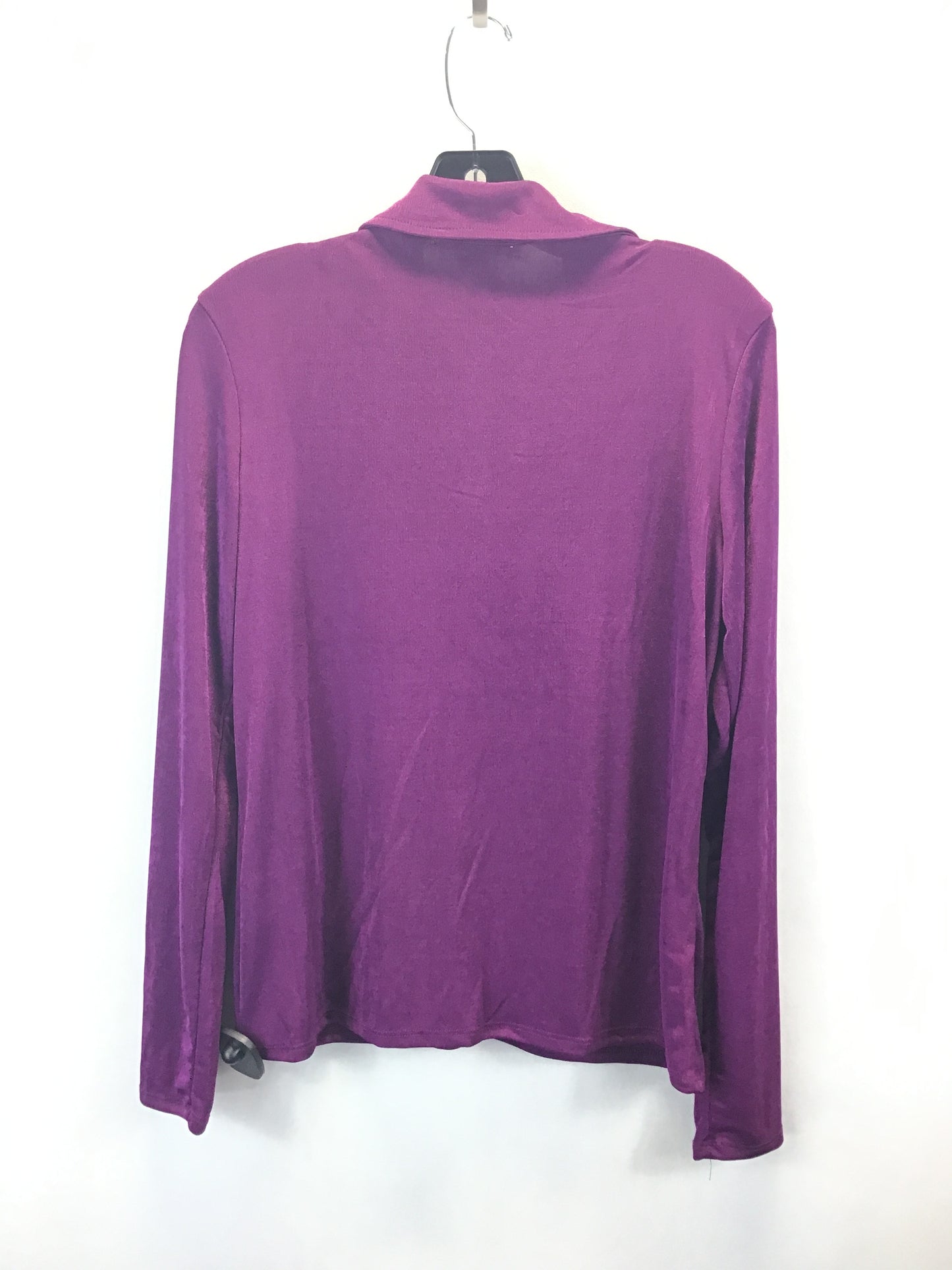 Top Long Sleeve By Clothes Mentor In Purple, Size: M