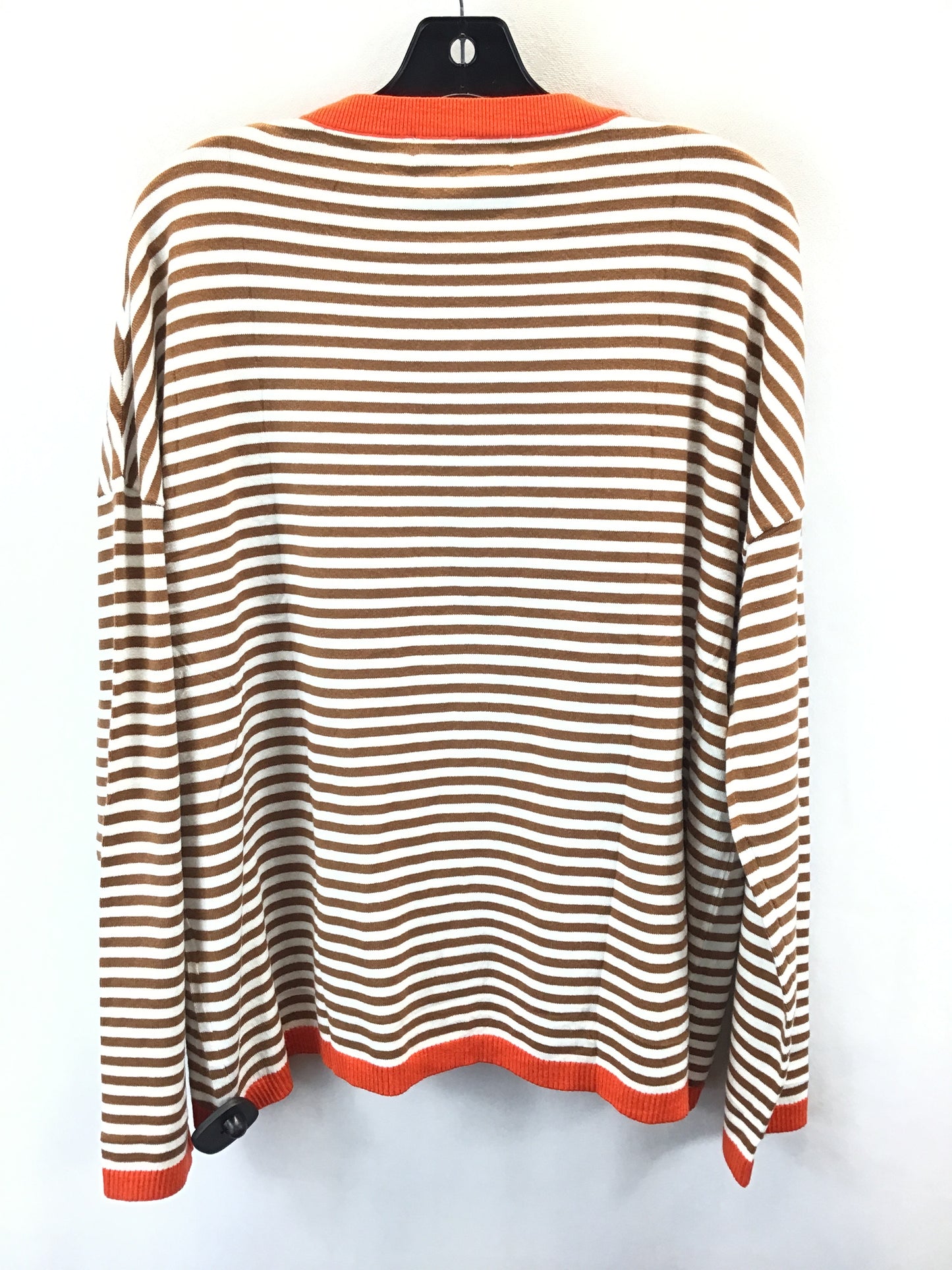 Top Long Sleeve By Clothes Mentor In Striped Pattern, Size: Xl