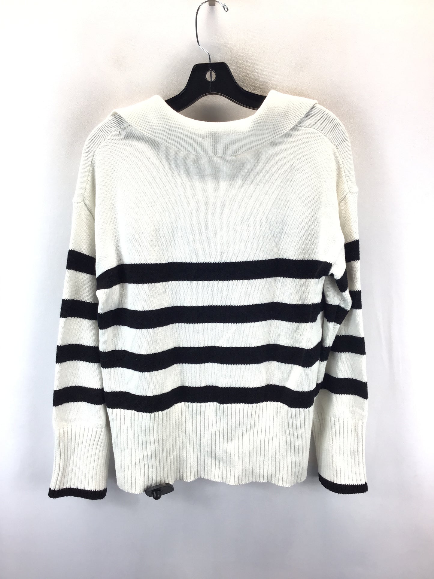 Sweater By Clothes Mentor In Striped Pattern, Size: S