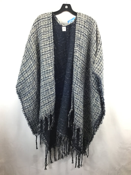 Shawl By Jessica Mcclintok In Navy, Size: Onesize