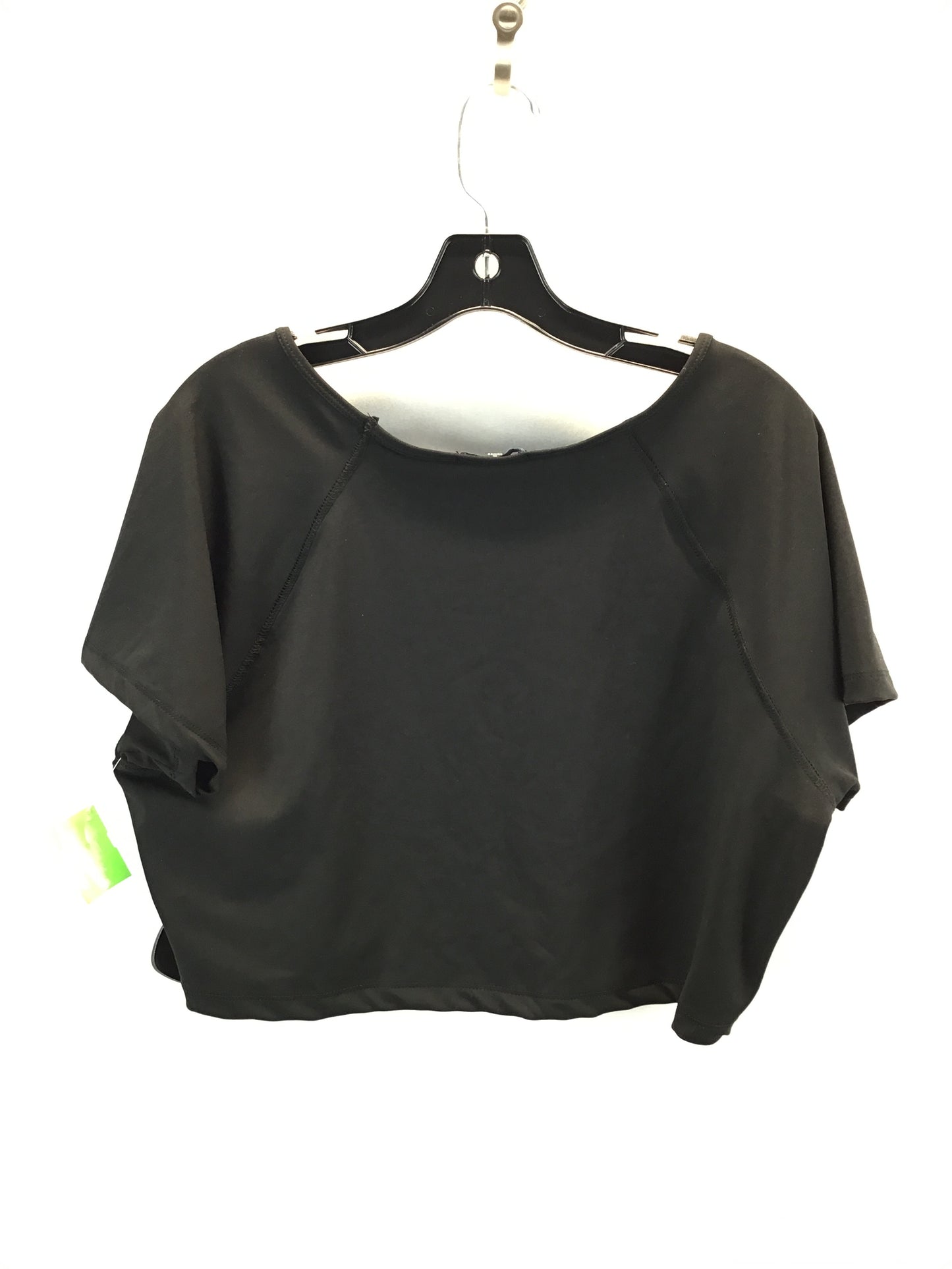 Top Short Sleeve Basic By Fashion Nova In Black, Size: 3x