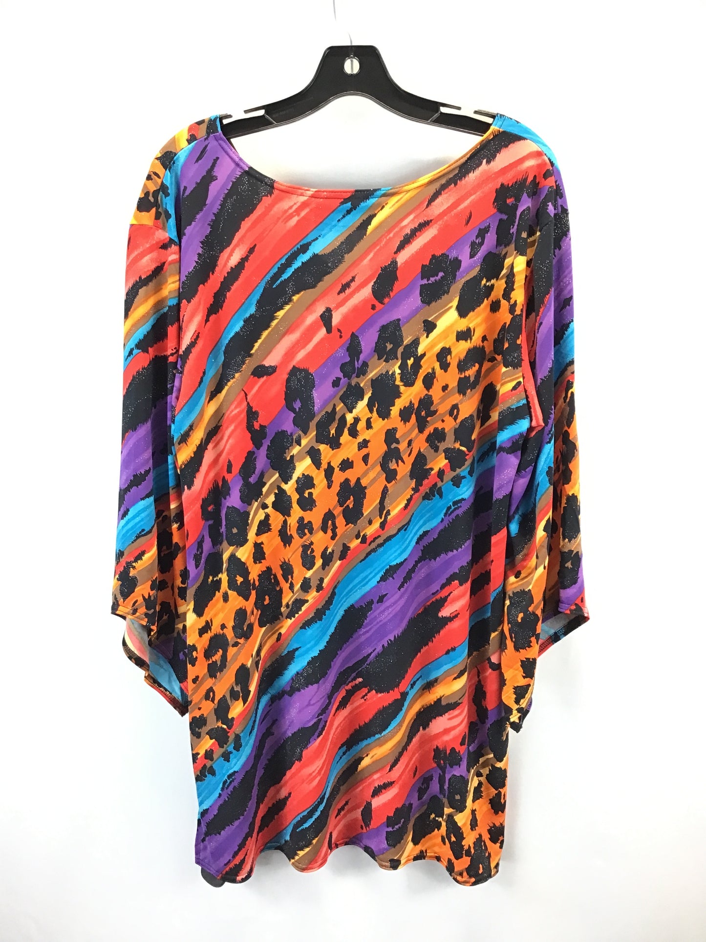 Top Long Sleeve By Clothes Mentor In Multi-colored, Size: L