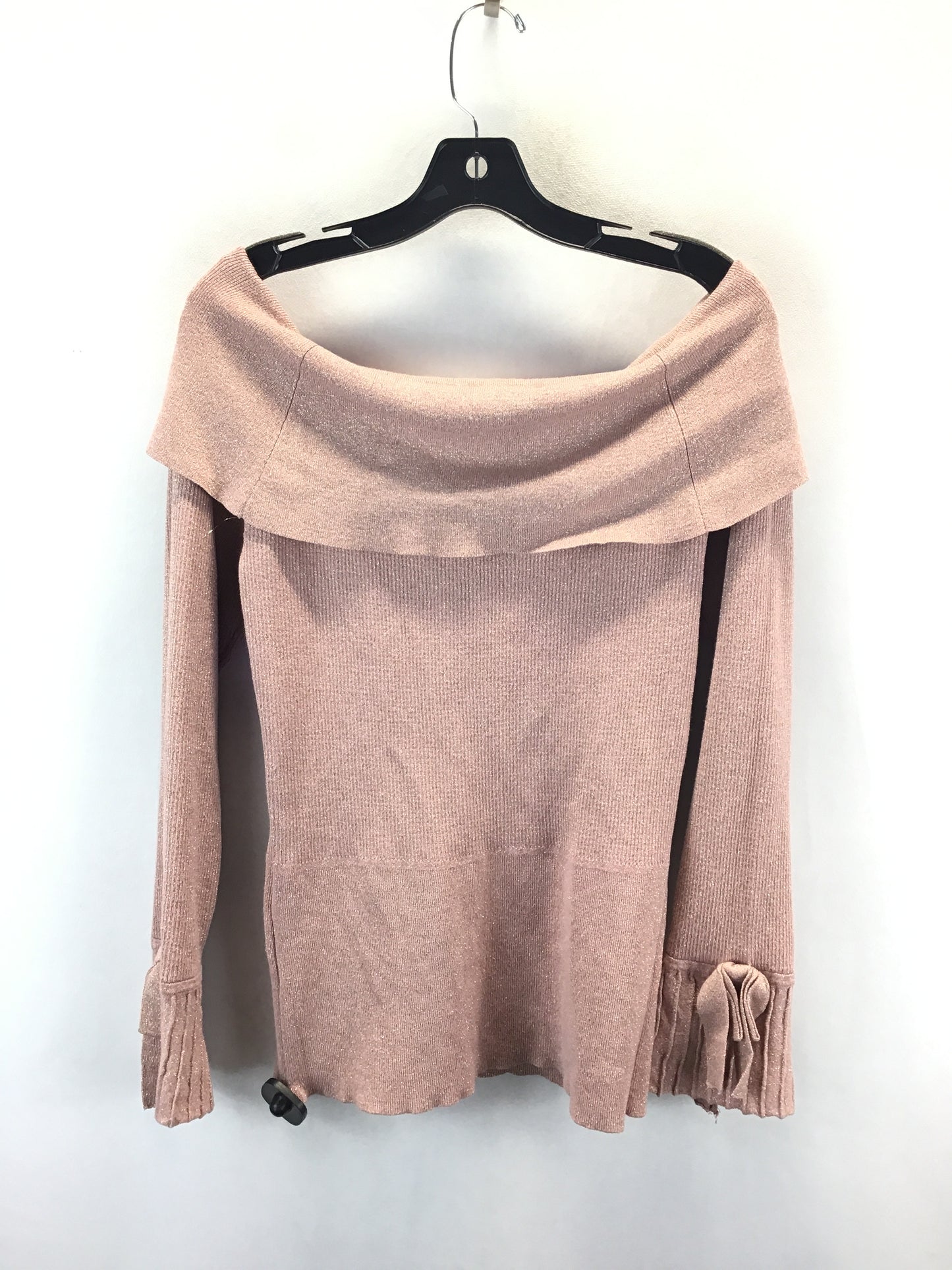 Sweater By New York And Co In Pink, Size: L