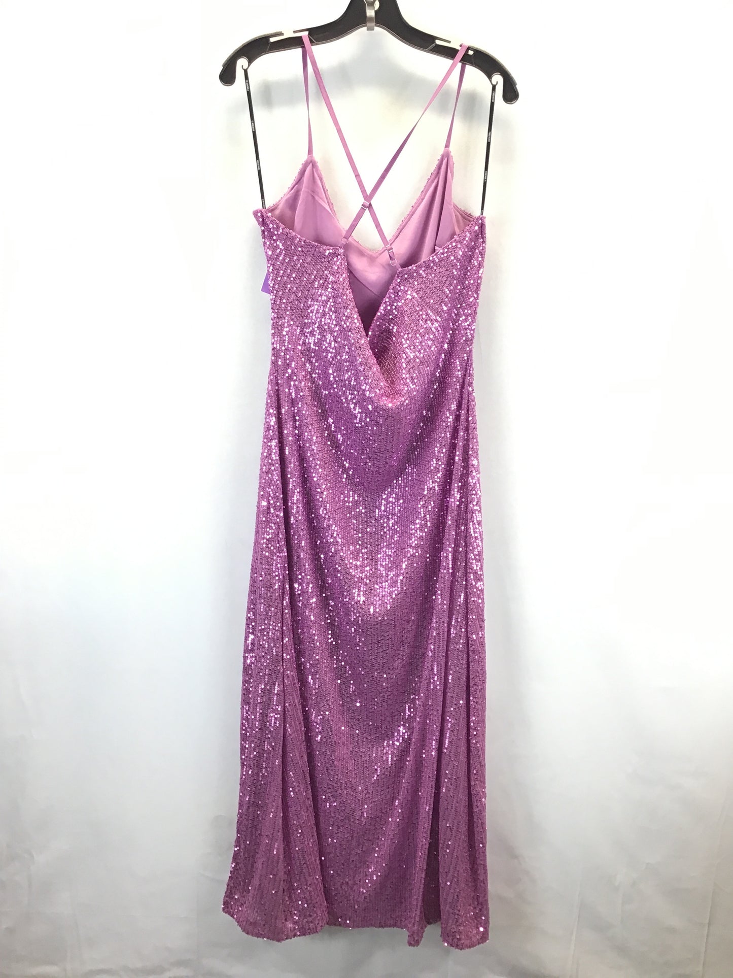 Dress Party Long By Forever 21 In Purple, Size: Xl