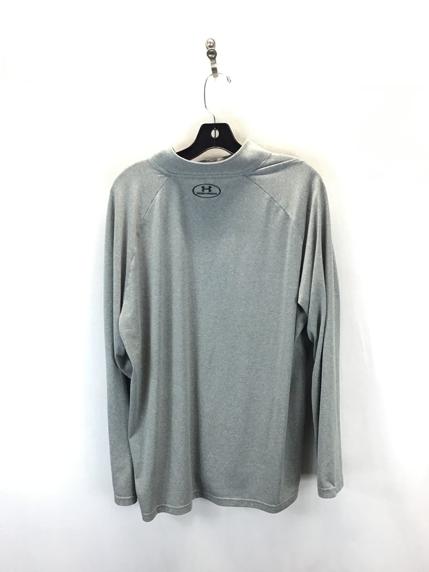 Athletic Sweatshirt Crewneck By Under Armour In Grey, Size: Xl