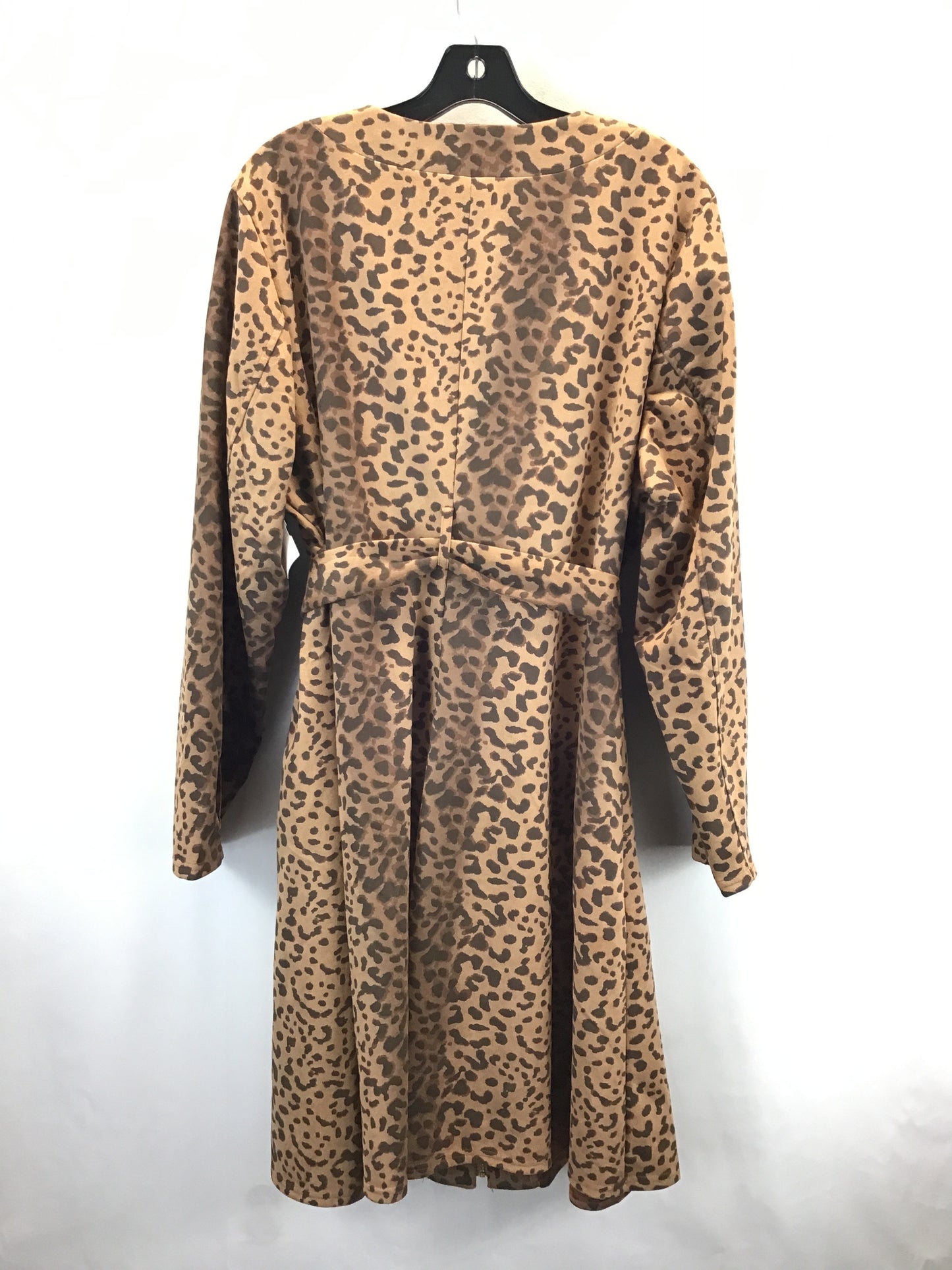 Coat Other By Ashley Stewart In Animal Print, Size: 16