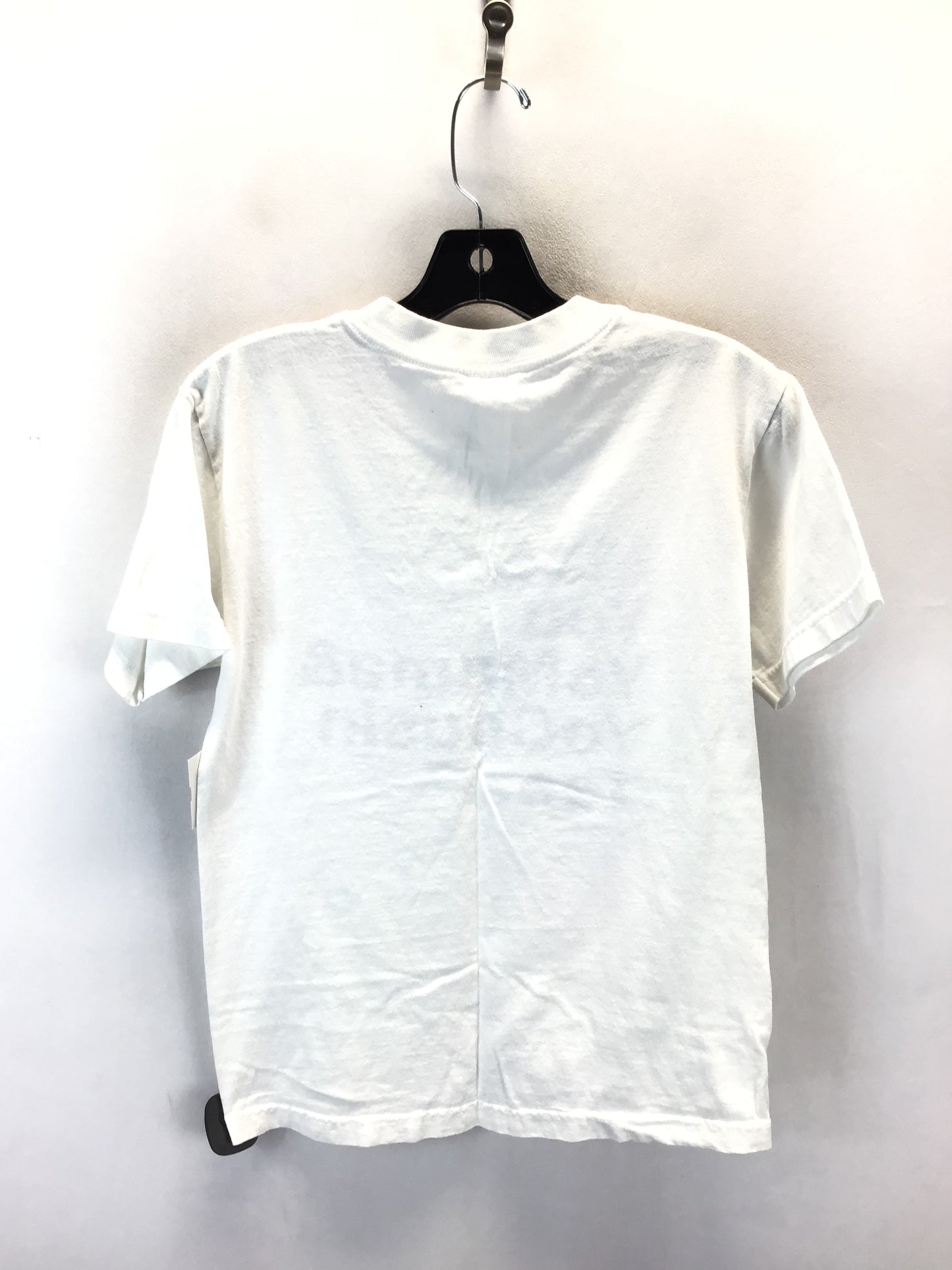 Top Short Sleeve Basic By Clothes Mentor In White, Size: S