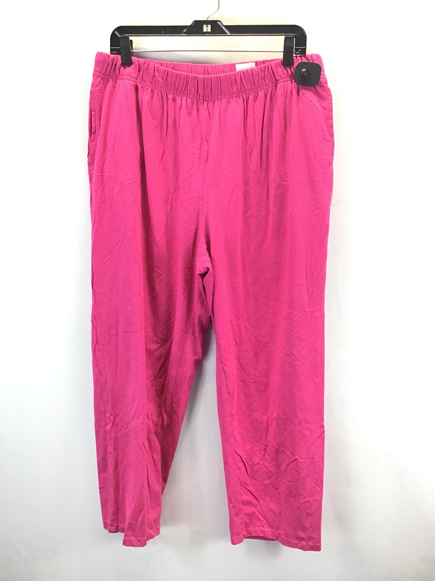 Athletic Pants 2pc By Clothes Mentor In Pink, Size: 1x