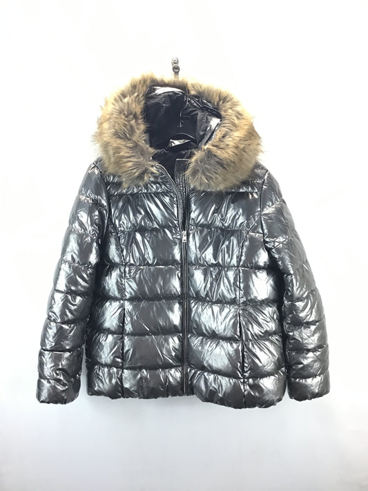 Coat Puffer & Quilted By Clothes Mentor In Grey, Size: 2x