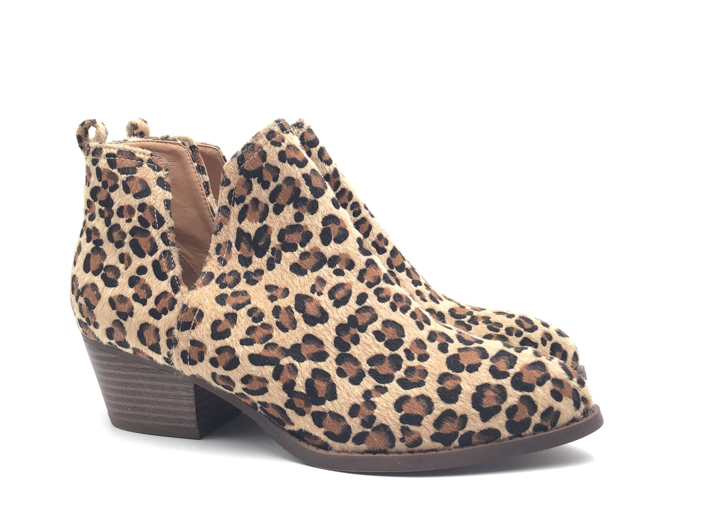 Boots Ankle Heels By Cl By Chinese Laundry In Leopard Print, Size: 8