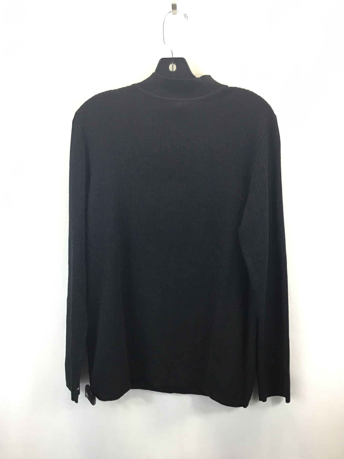 Sweater By Talbots In Black, Size: 1x